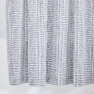 West Elm Two (2) Bomu Cotton Canvas Curtain Panels 48x96"  Stone Gray New